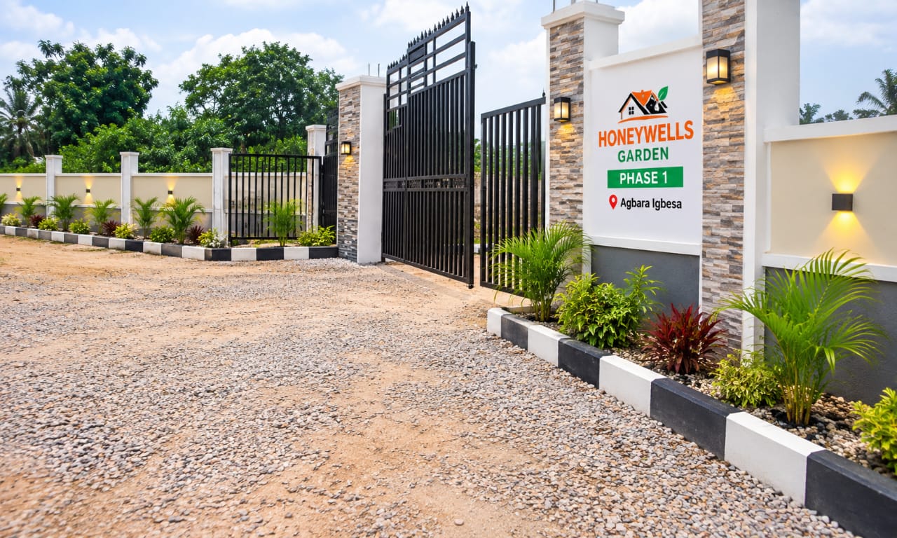Gate of Honeywells Garden Phase 1, Agbara-Igbesa